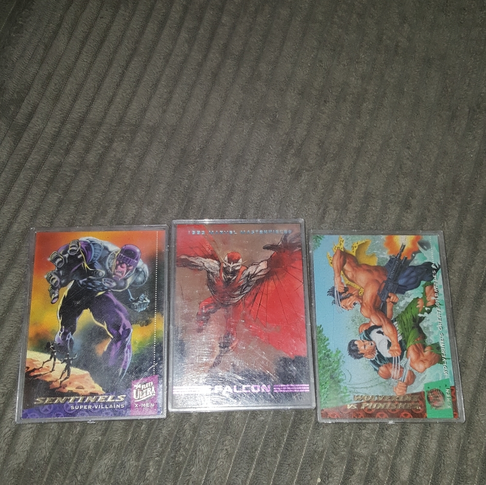 Marvel/ X-Men incased cards 1980s(might be vintag)